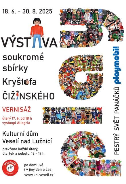 play! Pestrý svět panáčků Playmobil - vernisáž