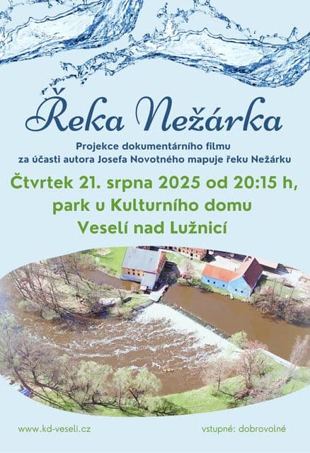 Řeka Nežárka 