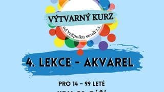 Výtvarný kurz - 4. lekce - akvarel